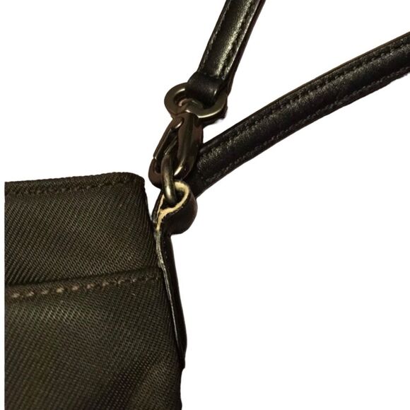 Coach Vintage Brown Clutch 7407 Demi Mercer Wristlet Purse - Picture 4 of 7